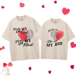 TeeJays Bone Heart T - shirt